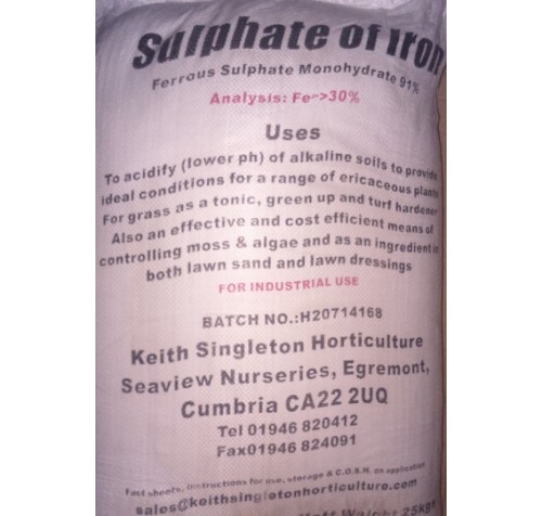 Iron Sulphate (Ferrous Sulphate Monohydrate) - PALLET DEALS